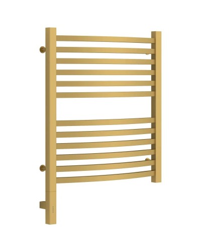 Полотенцесушитель электрический 600х500 золотой матовый МЭМ левый Сунержа Аркус 3.0 032-5704-6050