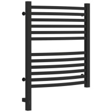 Полотенцесушитель электрический 600х500 темный титан муар МЭМ левый Сунержа Аркус 3.0 15-5704-6050