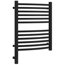 Полотенцесушитель электрический 600х500 черный матовый МЭМ левый Сунержа Аркус 3.0 31-5704-6050