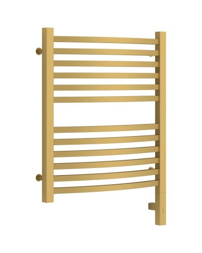 Полотенцесушитель электрический 600х500 золотой матовый МЭМ правый Сунержа Аркус 3.0 032-5705-6050