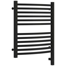 Полотенцесушитель электрический 600х500 черный матовый МЭМ правый Сунержа Аркус 3.0 31-5705-6050