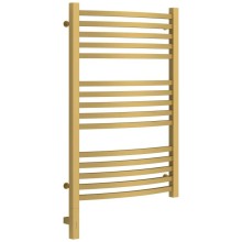 Полотенцесушитель электрический 800х500 золотой матовый МЭМ левый Сунержа Аркус 3.0 032-5704-8050