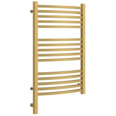 Полотенцесушитель электрический 800х500 золотой матовый МЭМ левый Сунержа Аркус 3.0 032-5704-8050