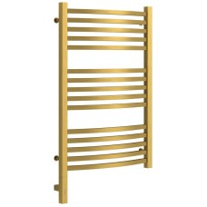 Полотенцесушитель электрический 800х500 состаренная латунь МЭМ левый Сунержа Аркус 3.0 051-5704-8050