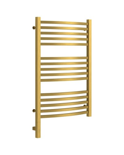 Полотенцесушитель электрический 800х500 состаренная латунь МЭМ левый Сунержа Аркус 3.0 051-5704-8050