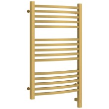 Полотенцесушитель электрический 800х500 золотой матовый МЭМ правый Сунержа Аркус 3.0 032-5705-8050