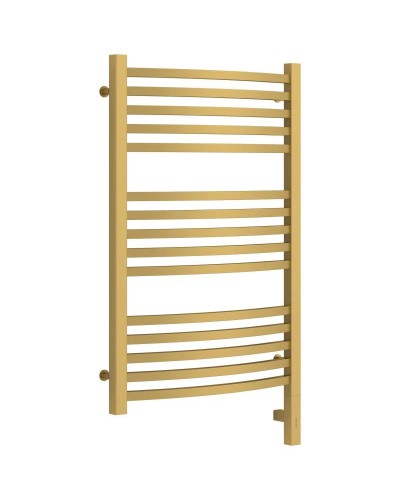 Полотенцесушитель электрический 800х500 золотой матовый МЭМ правый Сунержа Аркус 3.0 032-5705-8050