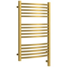 Полотенцесушитель электрический 800х500 состаренная латунь МЭМ правый Сунержа Аркус 3.0 051-5705-8050