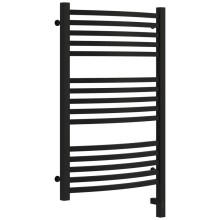 Полотенцесушитель электрический 800х500 черный матовый МЭМ правый Сунержа Аркус 3.0 31-5705-8050