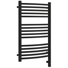 Полотенцесушитель электрический 800х500 черный матовый МЭМ правый Сунержа Аркус 3.0 31-5705-8050