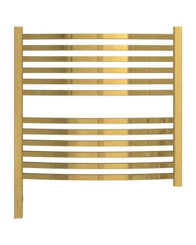 Полотенцесушитель электрический 600х600 золотой МЭМ левый Сунержа Аркус 3.0 03-5704-6060