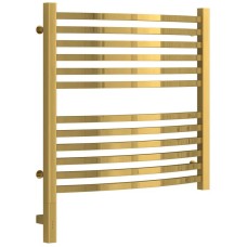 Полотенцесушитель электрический 600х600 золотой МЭМ левый Сунержа Аркус 3.0 03-5704-6060