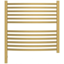 Полотенцесушитель электрический 600х600 золотой матовый МЭМ левый Сунержа Аркус 3.0 032-5704-6060