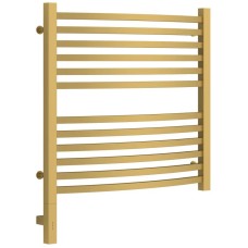 Полотенцесушитель электрический 600х600 золотой матовый МЭМ левый Сунержа Аркус 3.0 032-5704-6060