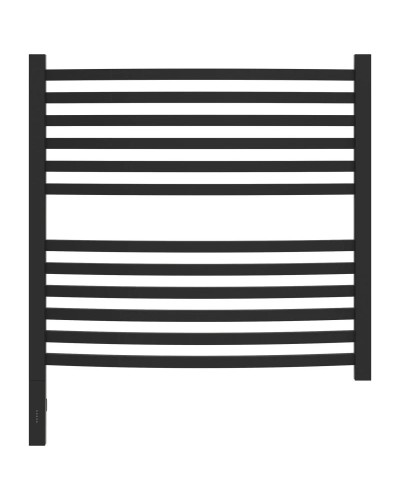 Полотенцесушитель электрический 600х600 темный титан муар МЭМ левый Сунержа Аркус 3.0 15-5704-6060