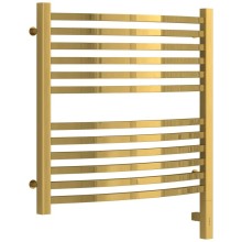 Полотенцесушитель электрический 600х600 золотой МЭМ правый Сунержа Аркус 3.0 03-5705-6060