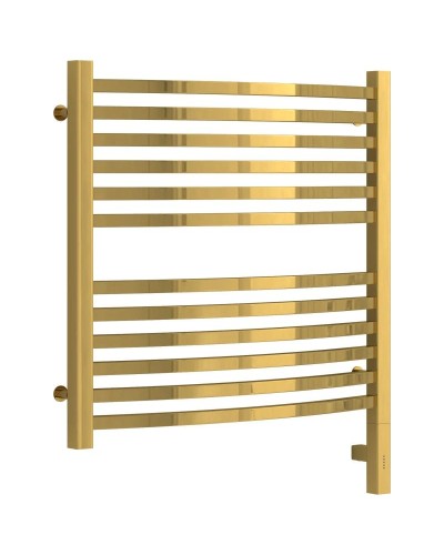 Полотенцесушитель электрический 600х600 золотой МЭМ правый Сунержа Аркус 3.0 03-5705-6060