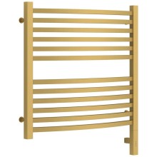 Полотенцесушитель электрический 600х600 золотой матовый МЭМ правый Сунержа Аркус 3.0 032-5705-6060