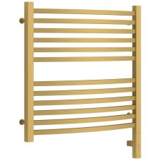 Полотенцесушитель электрический 600х600 золотой матовый МЭМ правый Сунержа Аркус 3.0 032-5705-6060