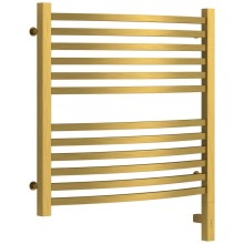 Полотенцесушитель электрический 600х600 состаренная латунь МЭМ правый Сунержа Аркус 3.0 051-5705-6060