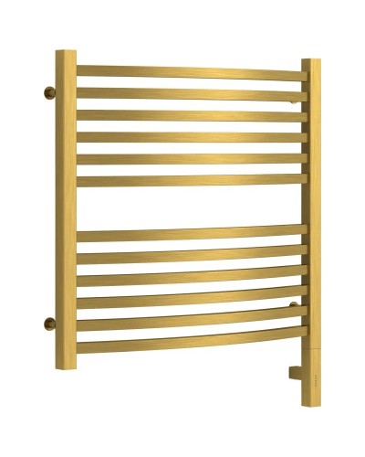 Полотенцесушитель электрический 600х600 состаренная латунь МЭМ правый Сунержа Аркус 3.0 051-5705-6060