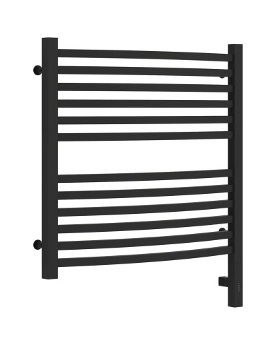 Полотенцесушитель электрический 600х600 темный титан муар МЭМ правый Сунержа Аркус 3.0 15-5705-6060