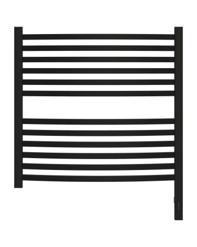 Полотенцесушитель электрический 600х600 черный матовый МЭМ правый Сунержа Аркус 3.0 31-5705-6060