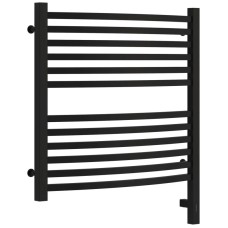 Полотенцесушитель электрический 600х600 черный матовый МЭМ правый Сунержа Аркус 3.0 31-5705-6060
