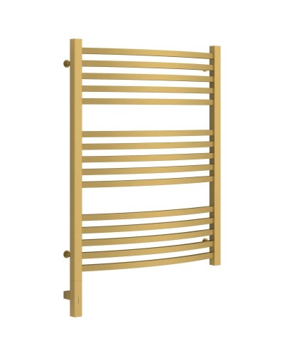 Полотенцесушитель электрический 800х600 золотой матовый МЭМ левый Сунержа Аркус 3.0 032-5704-8060