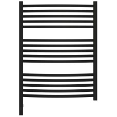 Полотенцесушитель электрический 800х600 черный матовый МЭМ левый Сунержа Аркус 3.0 31-5704-8060