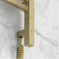 Полотенцесушитель электрический 800х600 шампань матовая МЭМ правый Сунержа Аркус 3.0 022-5705-8060