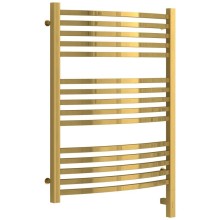 Полотенцесушитель электрический 800х600 золотой МЭМ правый Сунержа Аркус 3.0 03-5705-8060