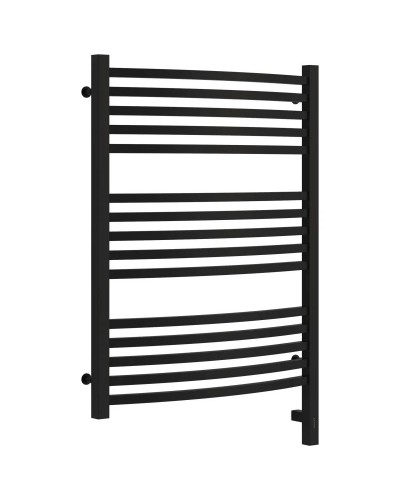 Полотенцесушитель электрический 800х600 черный матовый МЭМ правый Сунержа Аркус 3.0 31-5705-8060