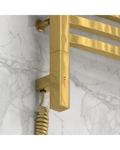 Полотенцесушитель электрический 1200х600 золотой МЭМ левый Сунержа Аркус 3.0 03-5704-1260