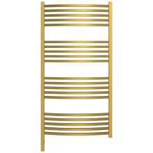 Полотенцесушитель электрический 1200х600 состаренная латунь МЭМ левый Сунержа Аркус 3.0 051-5704-1260