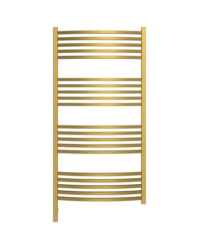 Полотенцесушитель электрический 1200х600 состаренная латунь МЭМ левый Сунержа Аркус 3.0 051-5704-1260