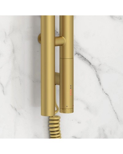 Полотенцесушитель электрический 1200 золотой матовый МЭМ правый Сунержа Нюанс 3.0 032-5843-1253