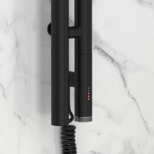 Полотенцесушитель электрический 1200 черный матовый МЭМ правый Сунержа Нюанс 3.0 31-5843-1253