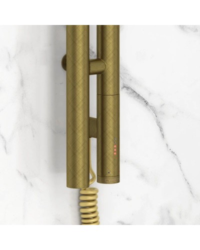 Полотенцесушитель электрический 1800 состаренная бронза МЭМ правый Сунержа Нюанс 3.0 05-5843-1853