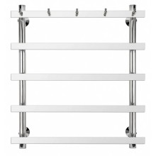 Полотенцесушитель электрический 670х600 ТЭН правый Secado Понтида 1К 4603759402116