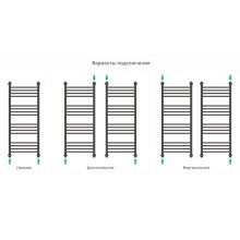 Водяной полотенцесушитель Сунержа Богема+ 1000х400 Хром