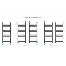 Водяной полотенцесушитель Сунержа Богема+ 1000х400 Хром