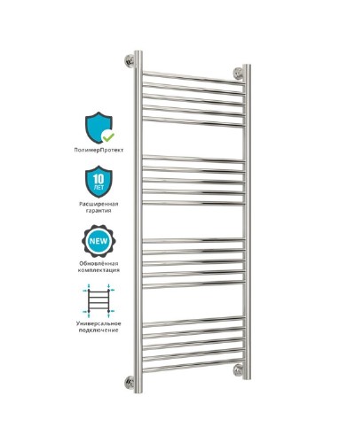 Водяной полотенцесушитель Сунержа Богема+ 1200х500 Хром