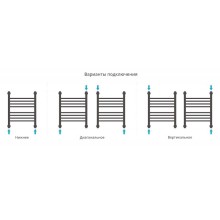 Водяной полотенцесушитель Сунержа Богема+ 500х400 Хром