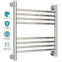 Водяной полотенцесушитель Сунержа Богема+ 500х500 Хром