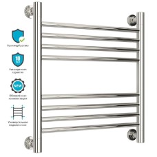 Водяной полотенцесушитель Сунержа Богема+ 500х500 Хром