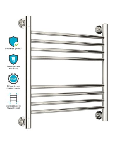 Водяной полотенцесушитель Сунержа Богема+ 500х500 Хром