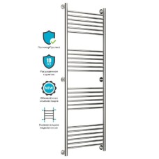 Водяной полотенцесушитель Сунержа Богема прямая 1500х500 Хром
