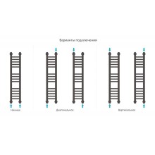 Водяной полотенцесушитель Сунержа Богема прямая 800х150 Хром