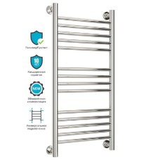 Водяной полотенцесушитель Сунержа Богема прямая 800х400 Хром